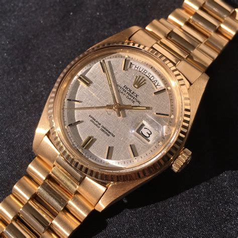 vintage 18k rolex watches|18 carat gold rolex watch.